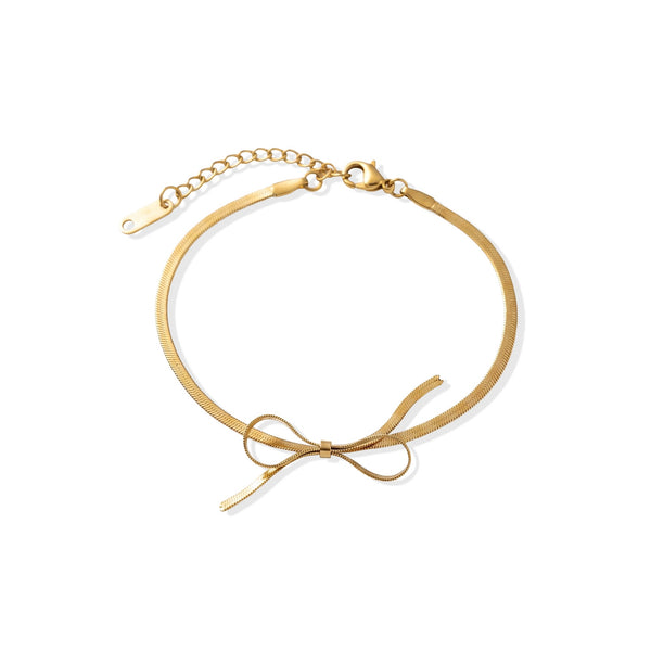Endless Knot Slim Chain Bracelet