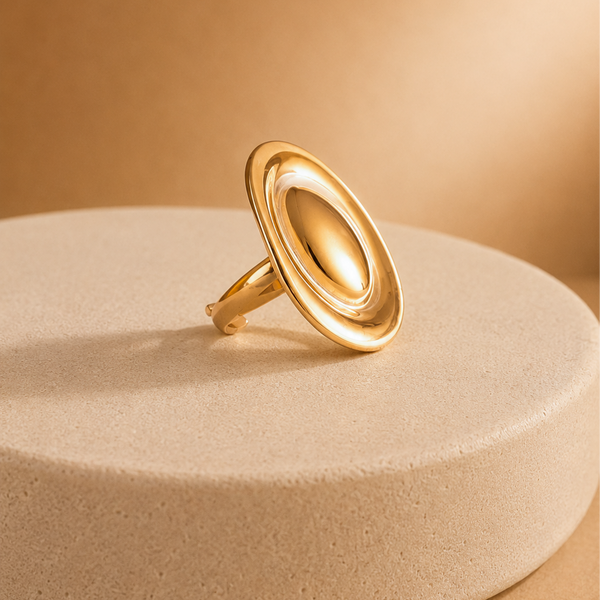 Chic Oval Fashion Ring