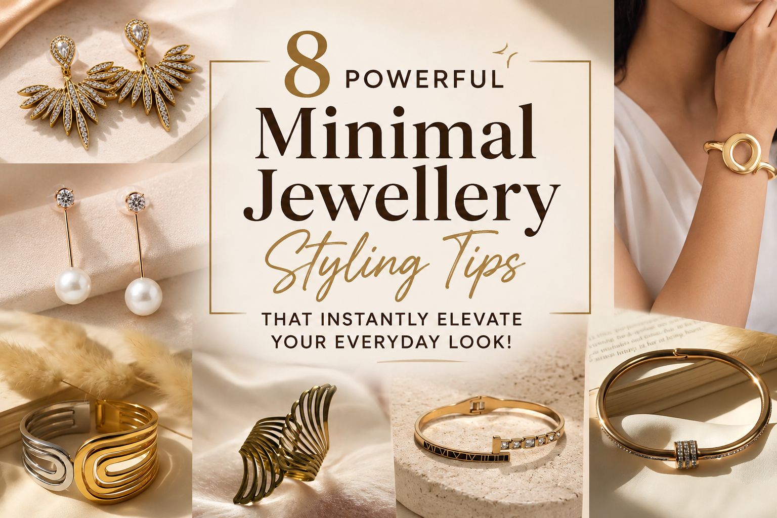 8 Powerful Minimal Jewellery Styling Tips That Instantly Elevate Your Everyday Look!