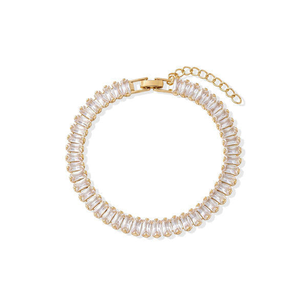 Blush Spark Tennis Bracelet