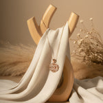 Radiant Gold Spiral Pendant Necklace