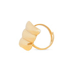 Sculpted Triple Wing Statement Ring
