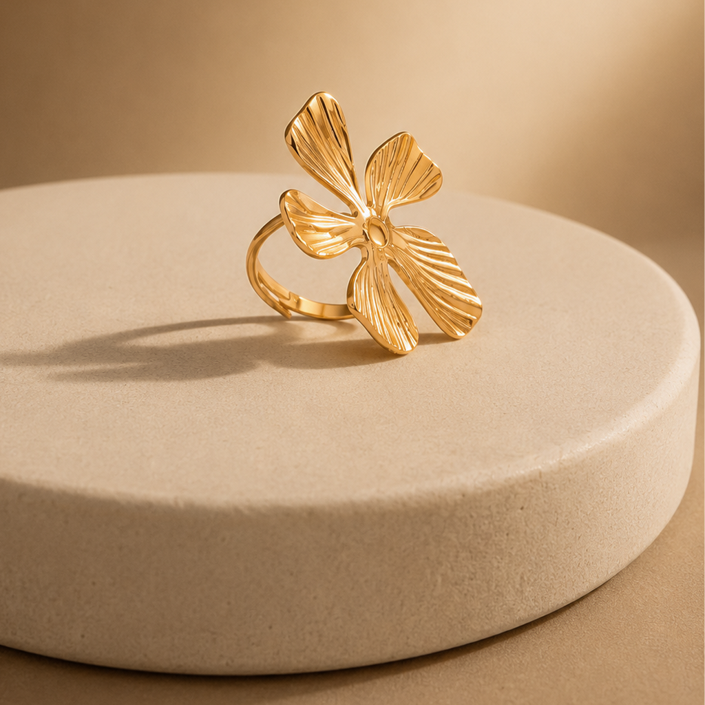 Petal Bloom Statement Ring