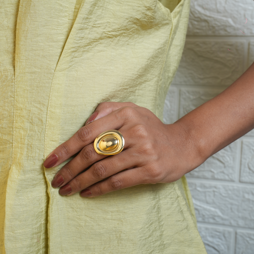 Chic Oval Fashion Ring