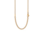 Green Stone Bar Pendant Necklace