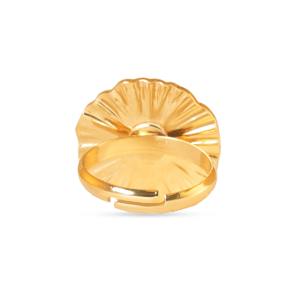 Pearl Sunburst Statement Ring