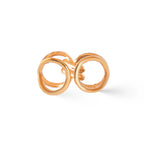 Interlocked Oval Knot Ring
