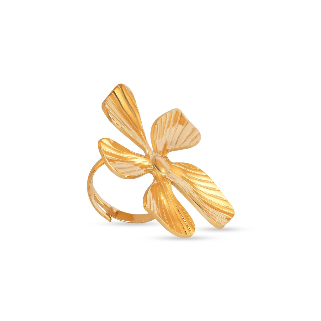 Petal Bloom Statement Ring
