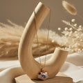 Celestial Evil Eye Heart Pendant Necklace
