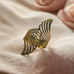 Gold and silver adjustable bracelet
