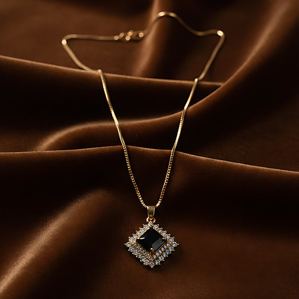 Midnight Prism Charm Necklace