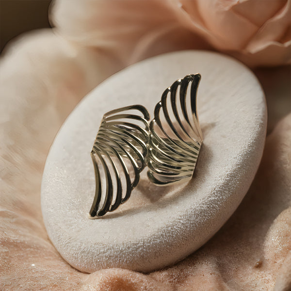 Gold and silver adjustable bracelet