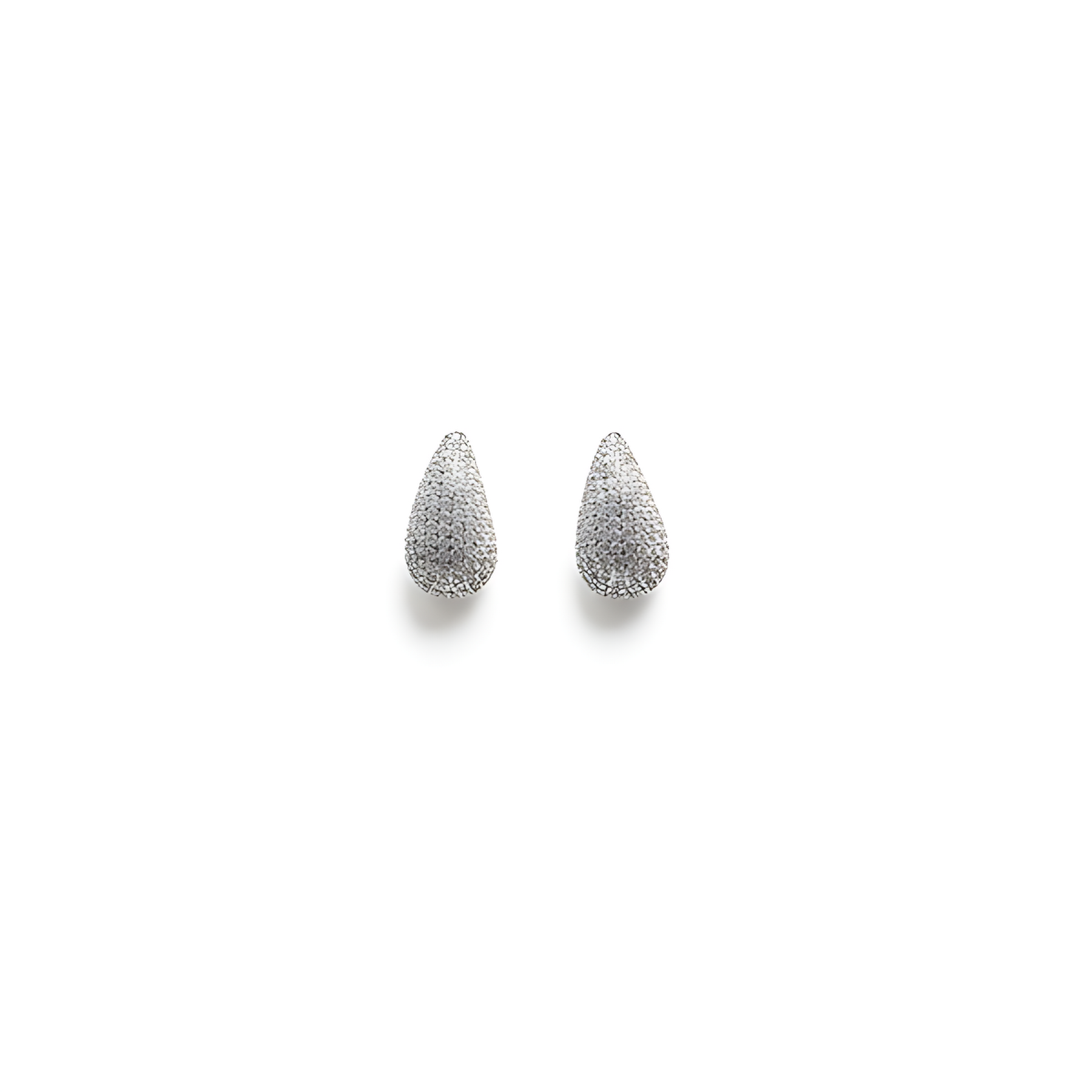 Golden Dewdrop Crystal Stud Earrings