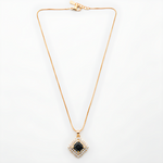 Midnight Prism Charm Necklace