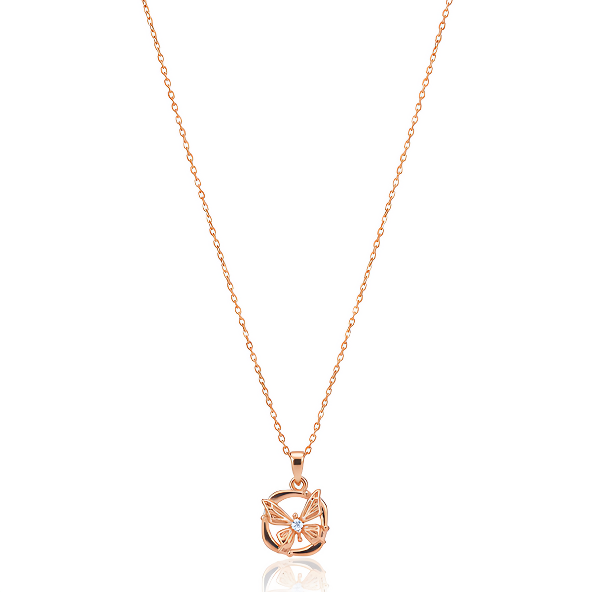 Golden Aura Pendant Necklace