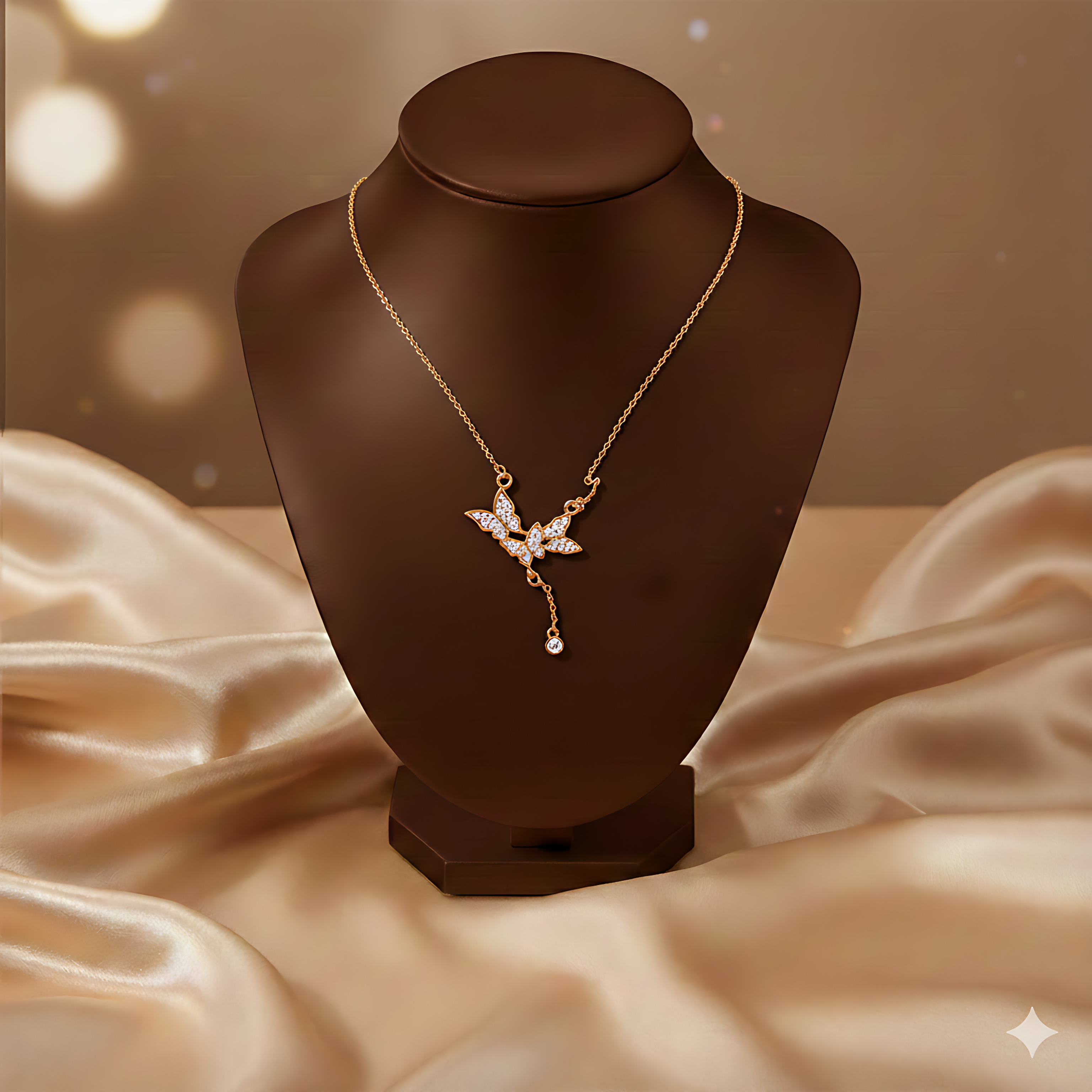 Celestial Drop Pendant Necklace