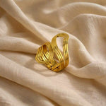 stacked cuff bracelet