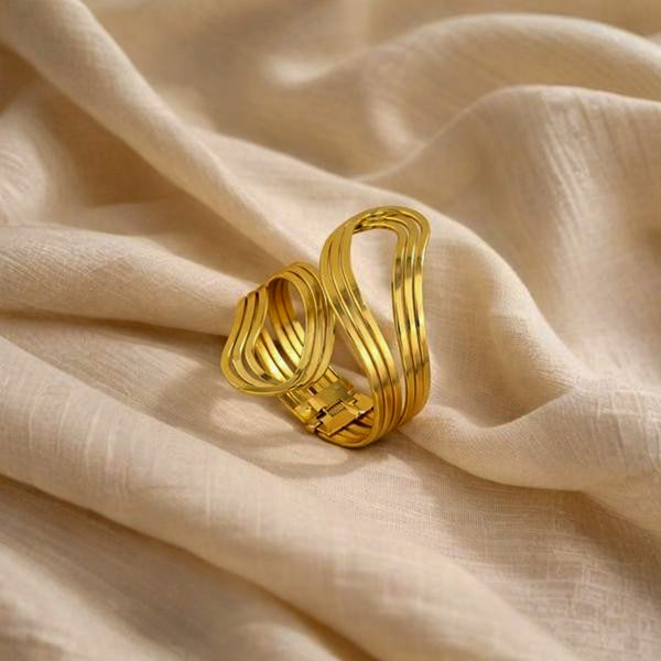 stacked cuff bracelet