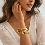 stacked cuff bracelet