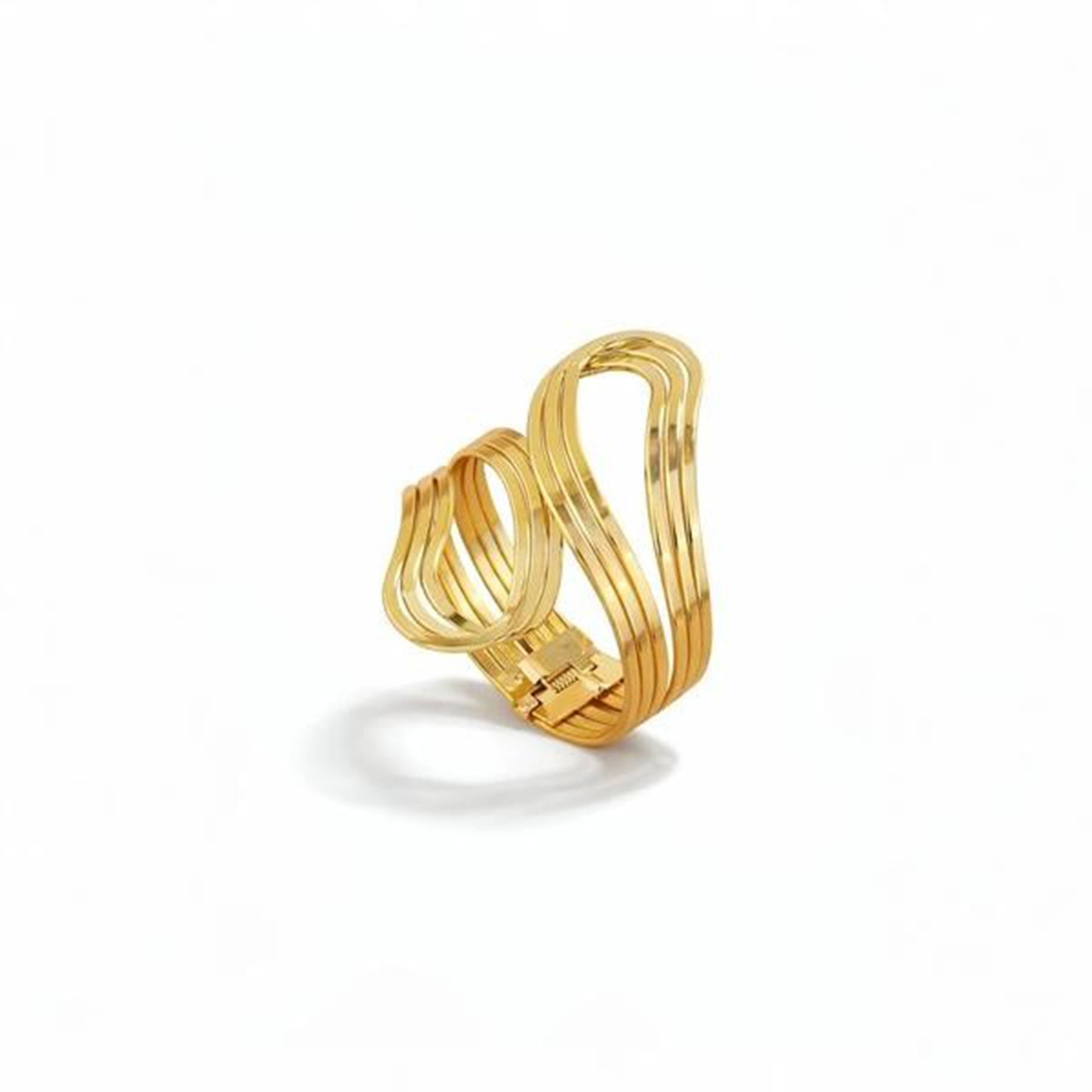 stacked cuff bracelet