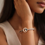 Gold kada bracelet