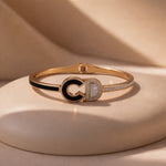Personalized initial bracelet for women