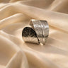 Wide statement cuff bracelet