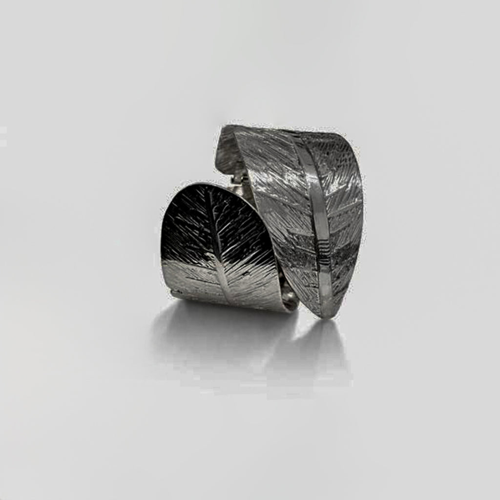 Wide statement cuff bracelet