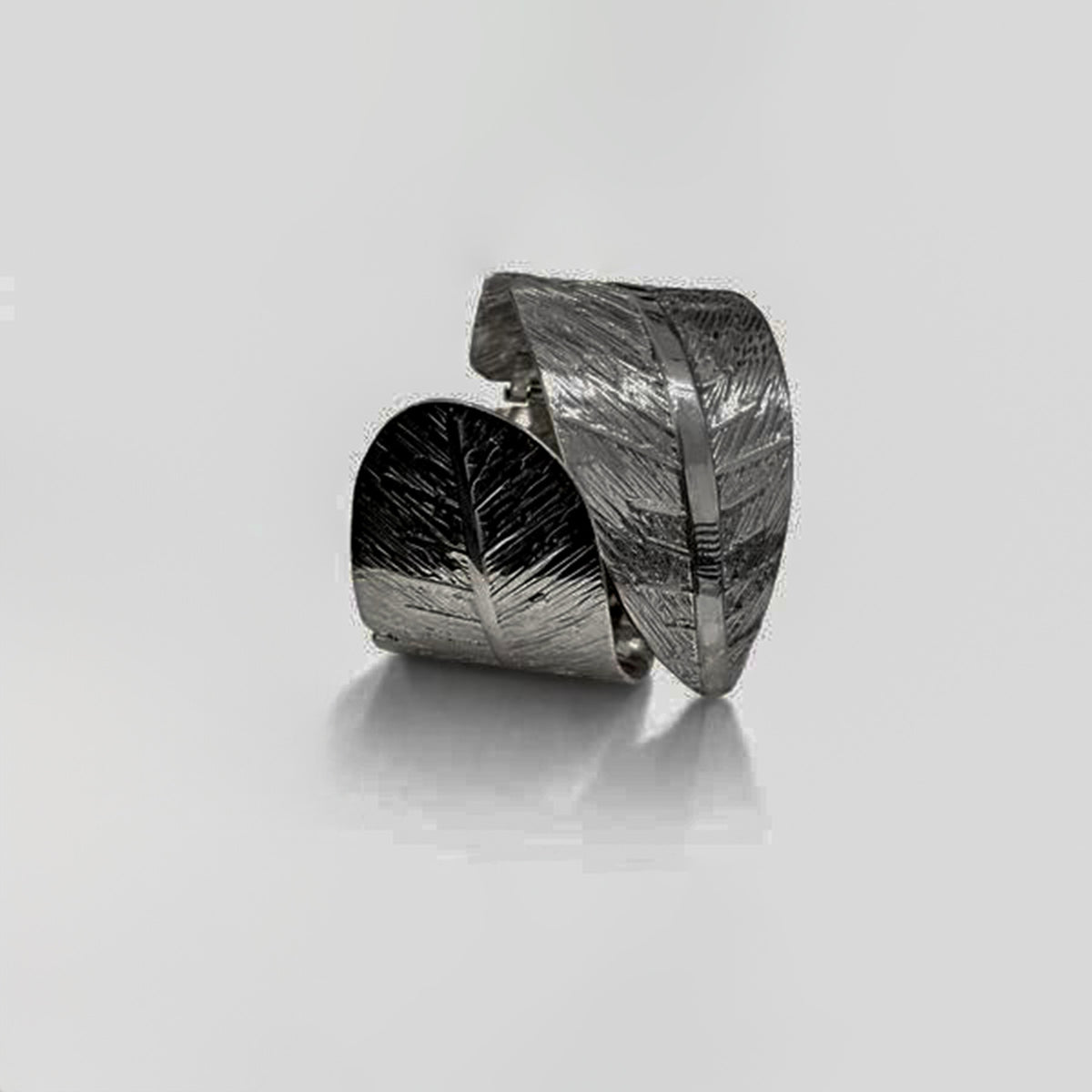 Wide statement cuff bracelet