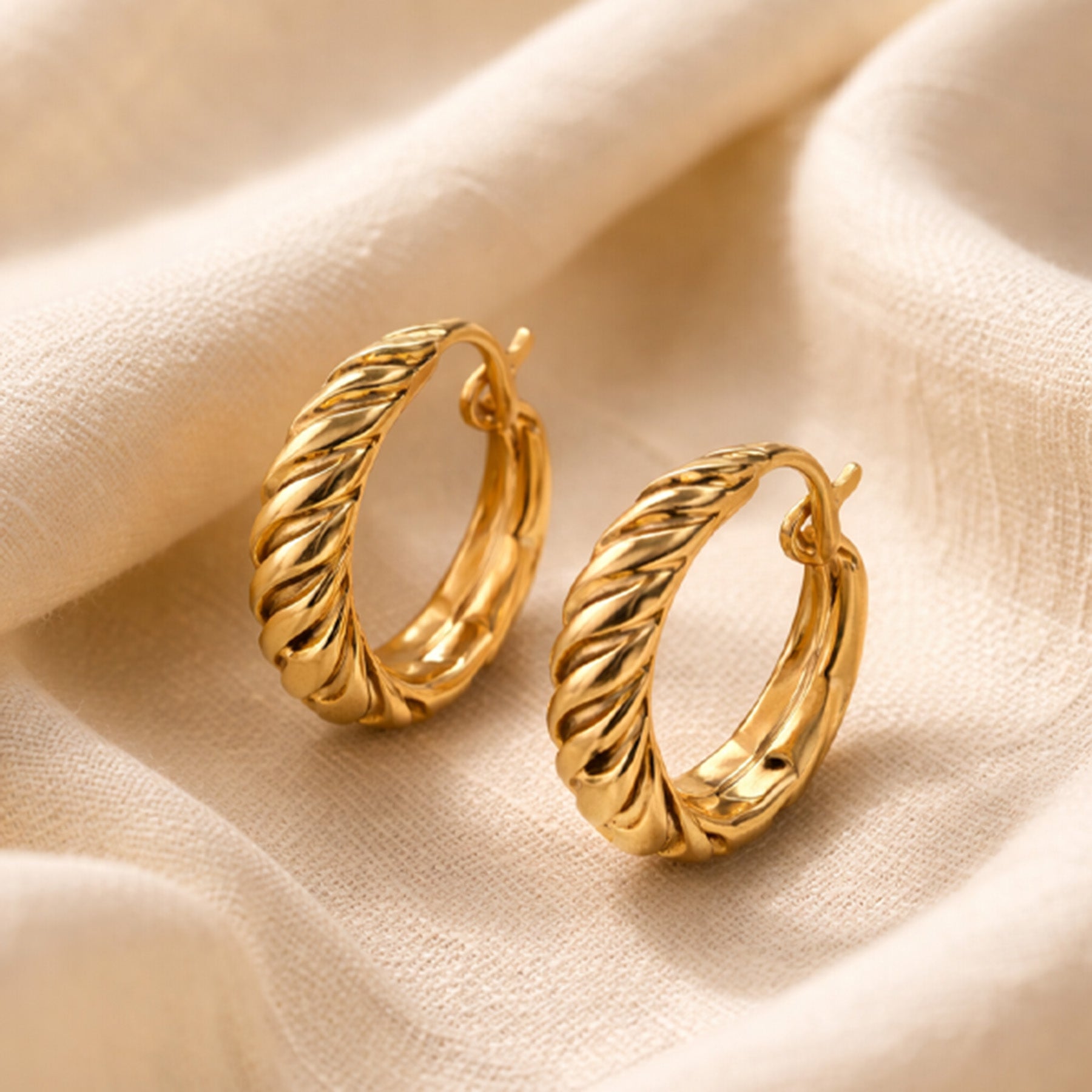Gold Drop Earrings