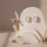Pearl Glow Stud Earrings Set