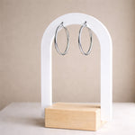 Silver Hoop Earrings