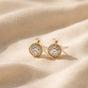 Golden Spark Stud Earrings