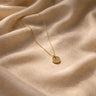 Radiant Halo Crystal Pendant Necklace