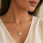 Radiant Halo Crystal Pendant Necklace