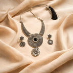 Midnight Layered Charm Necklace