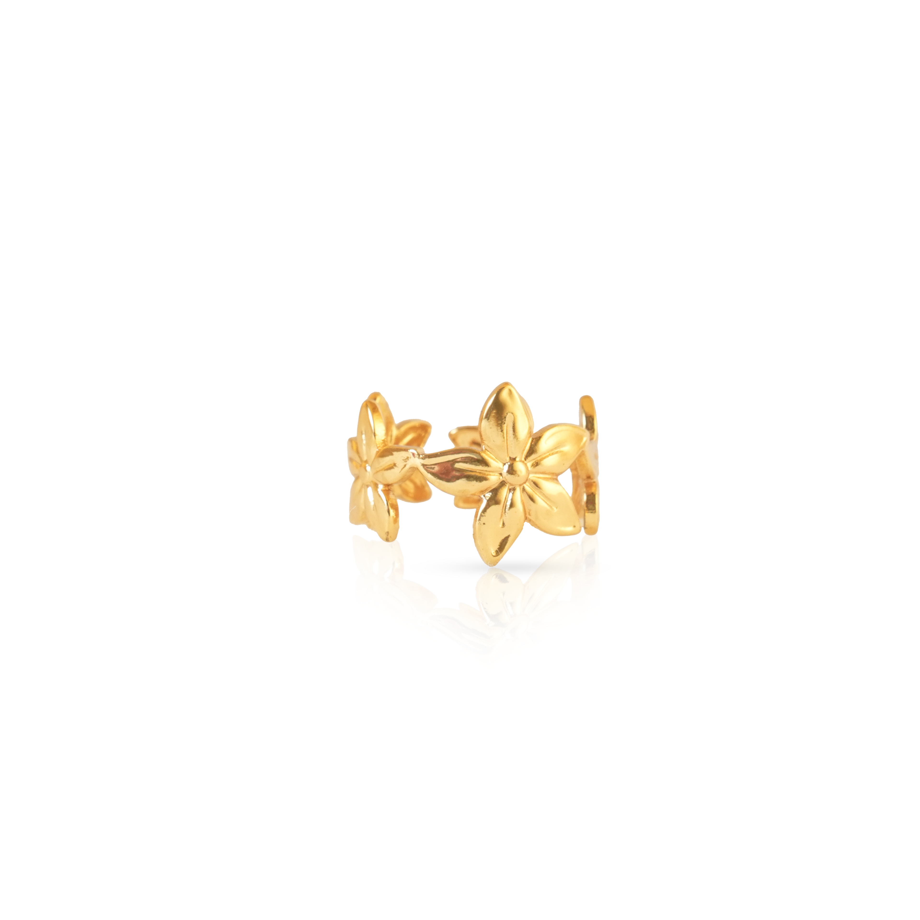 Wildflower Bloom ring for women with delicate floral details