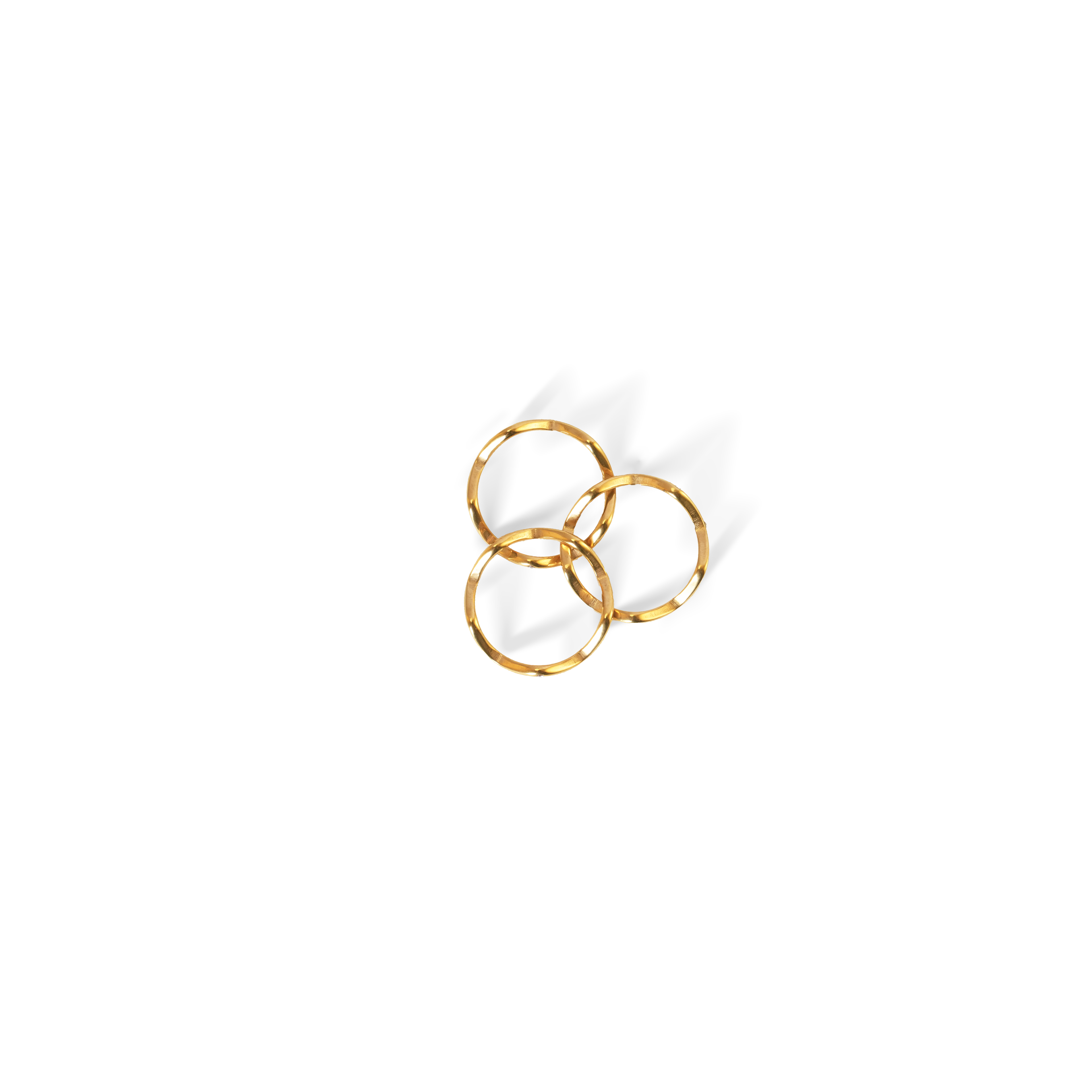 Triple Wave Layered Ring