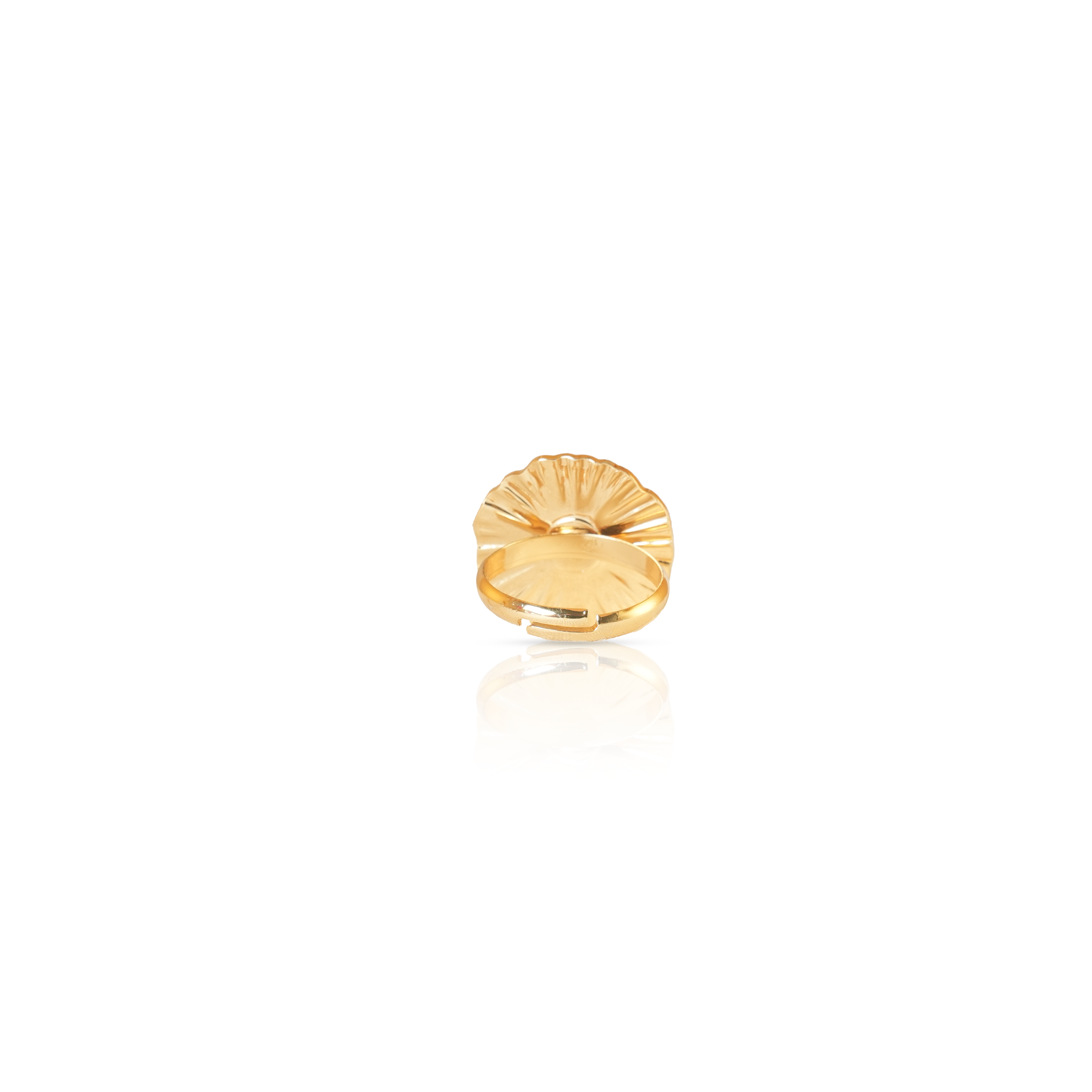 Pearl Sunburst Statement Ring