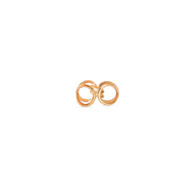 Interlocked Oval Knot Ring