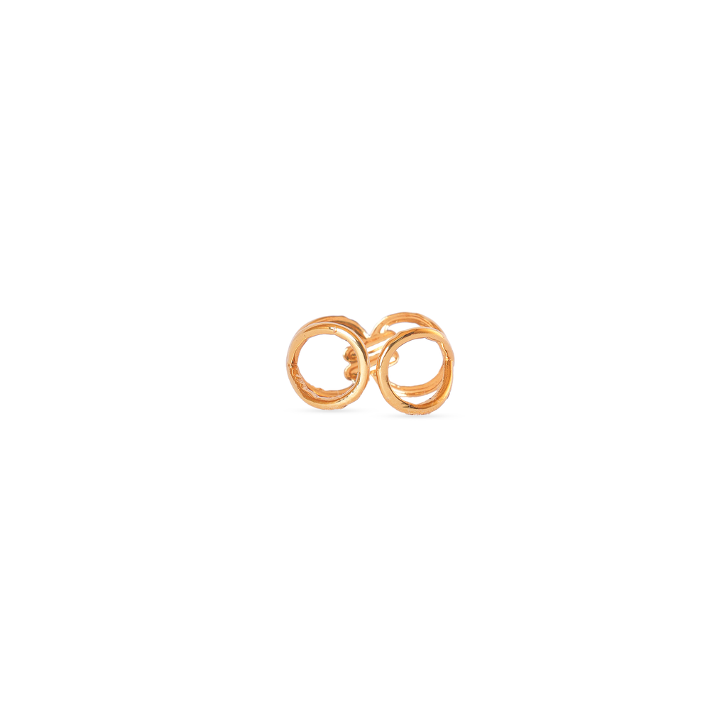 Interlocked Oval Knot Ring