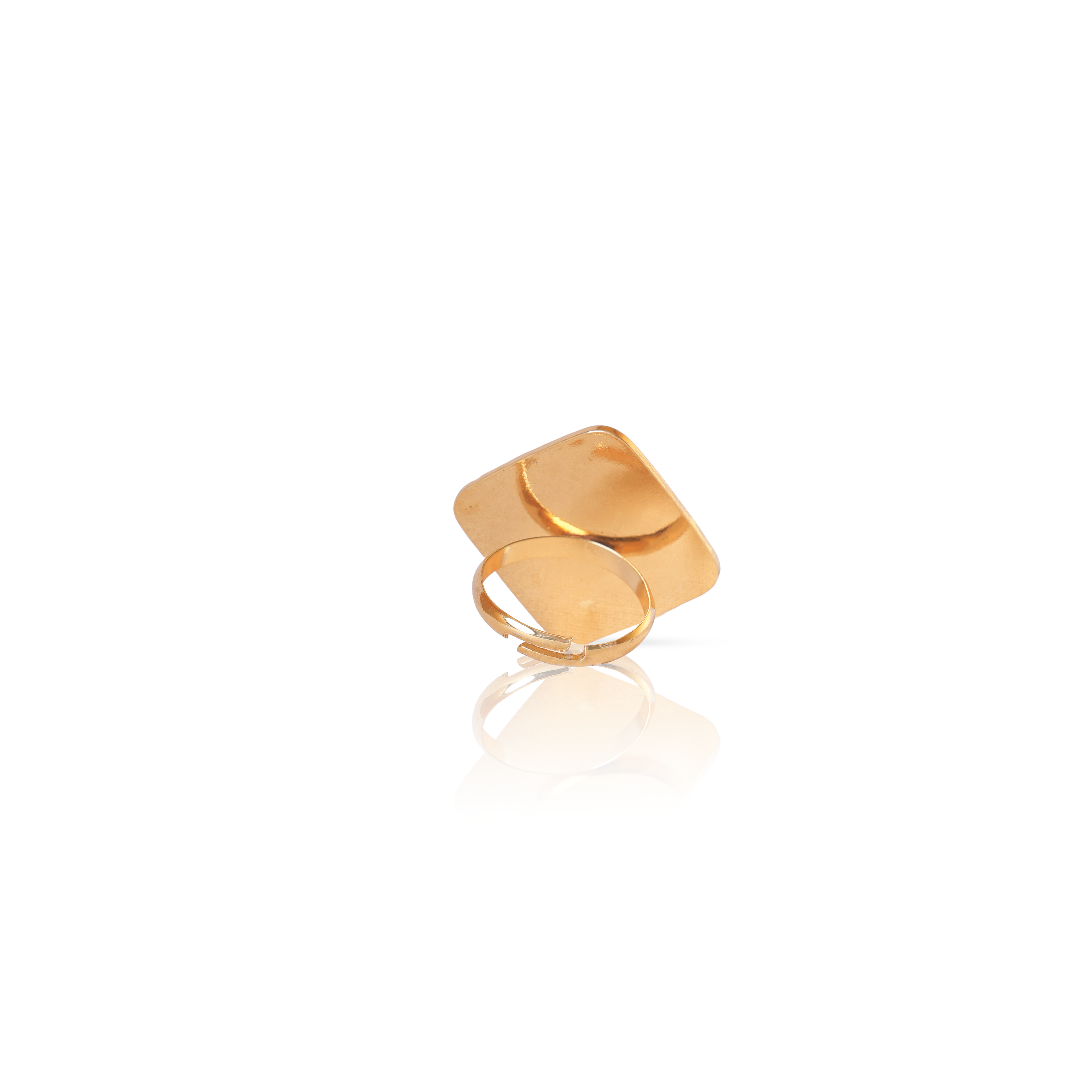 Textured Square Ring