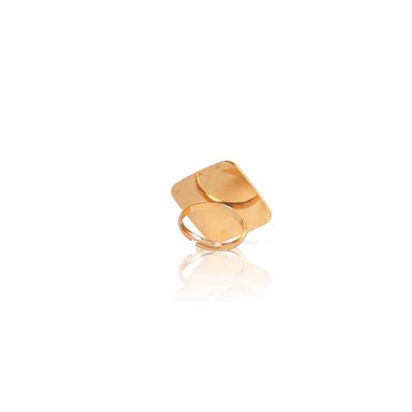 Textured Square Ring