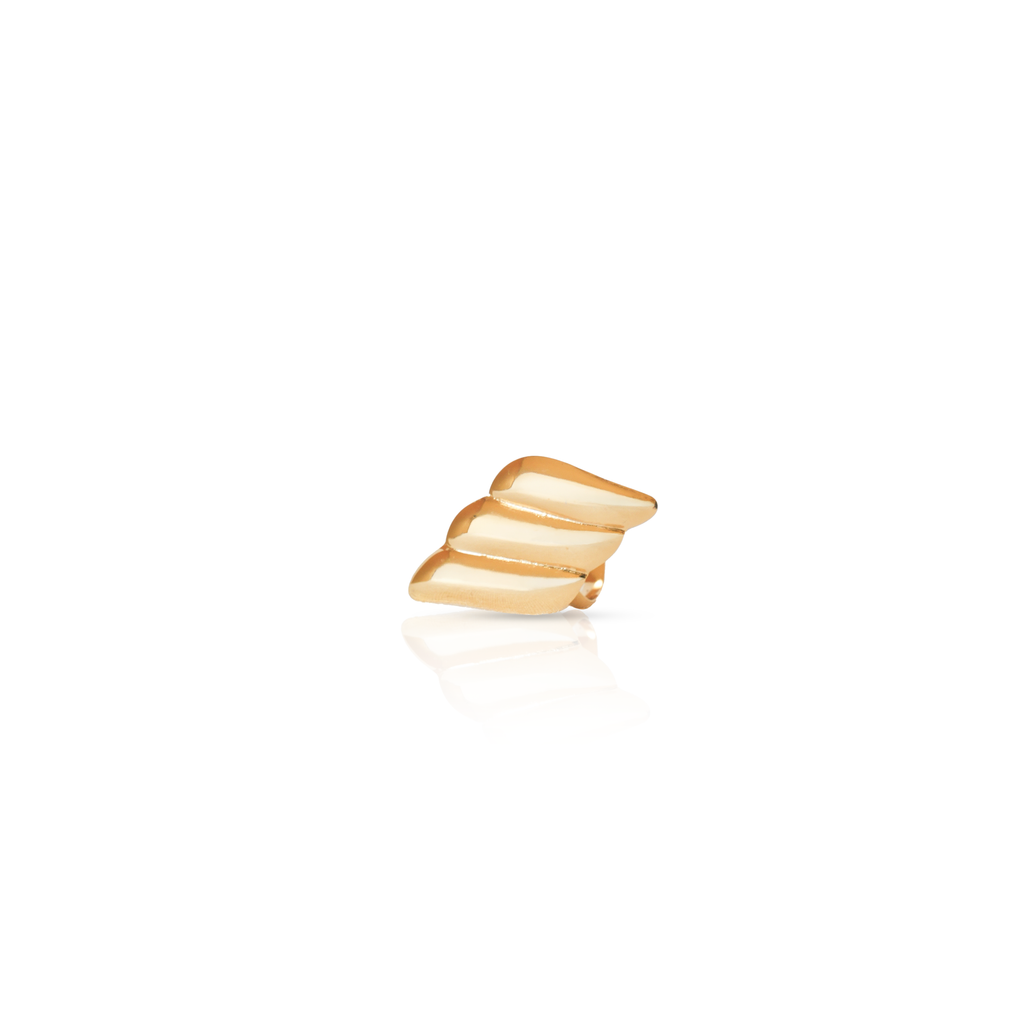 Sculpted Triple Wing Statement Ring