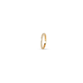 Slim crystal band ring for women with delicate sparkling stones
