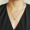 Open Heart Glow Pendant Necklace