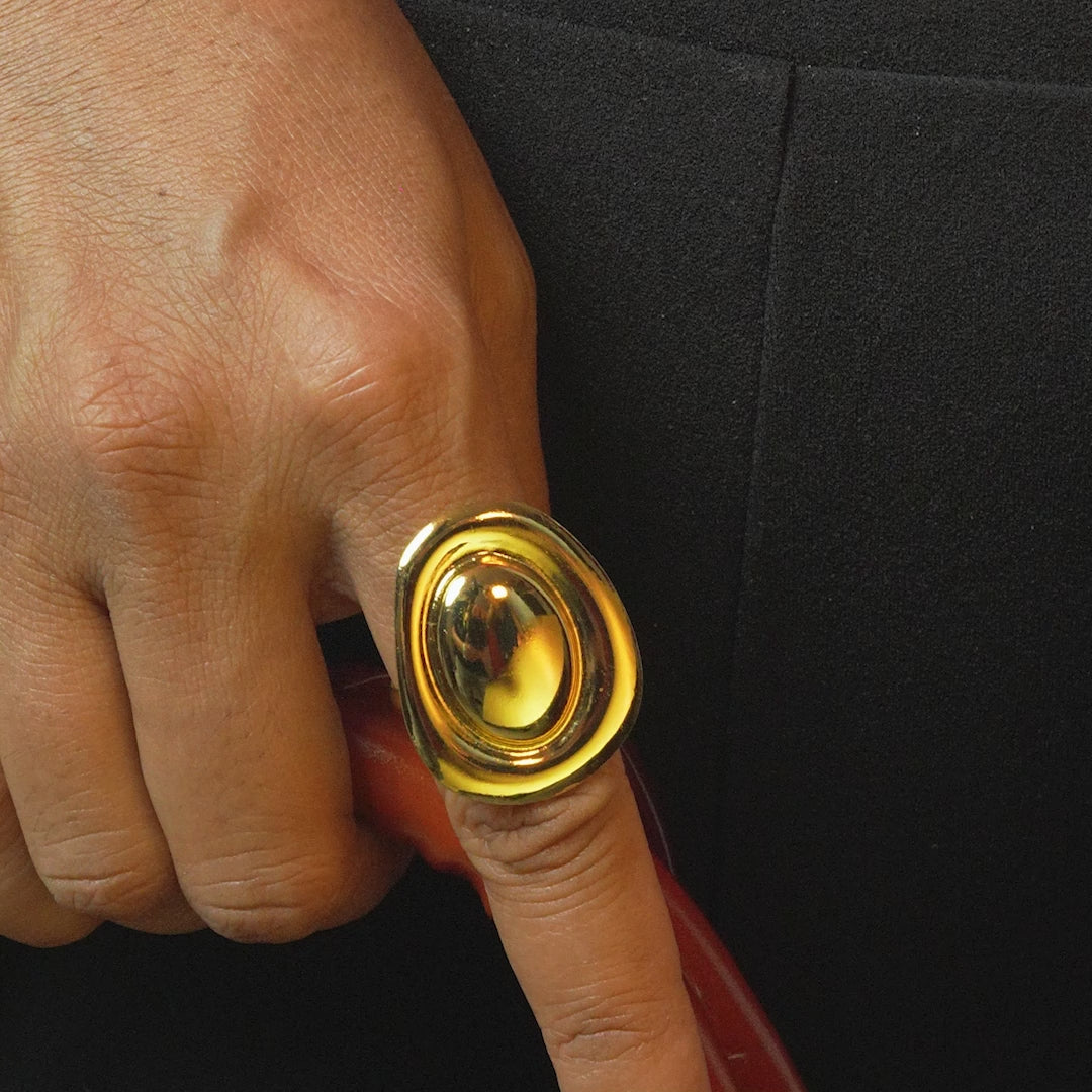 Chic Oval Fashion Ring