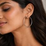 Glimmering Hoops