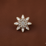 Elegant Emblem Brooch